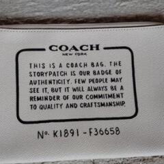 最終価格 COACH  コーチ  セカンドバックの画像