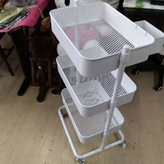 お洒落　スチールラック　キッチンワゴン　棚　メタルラック　の画像