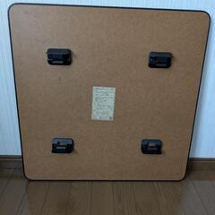 【8/9.10.11のみ800円】2人用リビングテーブル　黒の画像