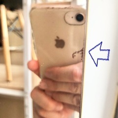 木製フレーム スタンドミラー 姿見 折りたたみ　☆配送応相談☆の画像