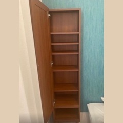 収納付き全身鏡の画像