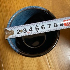 【新品未使用】美濃焼 天目釉流し そばちょこ 5色組 ［日本製］の画像