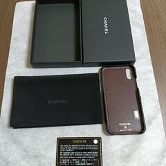 新品同様未使用。CHANEL　iPhone X XS用　スマホケースの画像