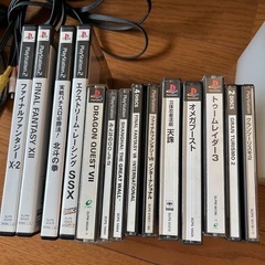 PS2(プレステ2) ソフト多数　動作確認済(プレイステーション2 FF ドラクエ)の画像
