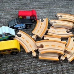 ブリオ 電車とレールセットの画像