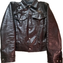 lewis leathers ルイスレザー  ウエスタン　40 ベジタブルタンニンカウの画像