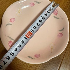 【未使用】silvio valentino スウィートメモリー　チューリップ　皿　食器の画像