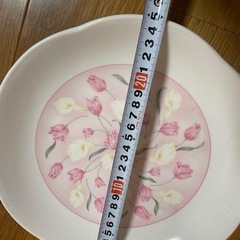 【未使用】silvio valentino スウィートメモリー　チューリップ　皿　食器の画像