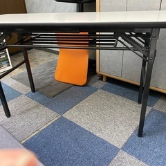 【⚠️受付終了】
折りたたみ式　会議用長机　長机 ６台の画像