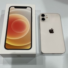iPhone 12 mini ホワイト 128 GB SIMフリー　82%の画像