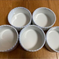 【有田焼】一珍あやめのせのせ小鉢  5客セット 富士山 あやめ 菖蒲の画像