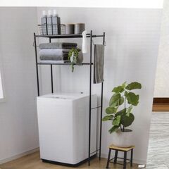 カインズ　ランドリーラック　ほぼ未使用の画像
