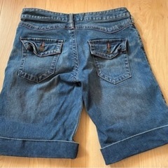 【膝丈デニム👖】の画像
