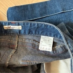 【膝丈デニム👖】の画像
