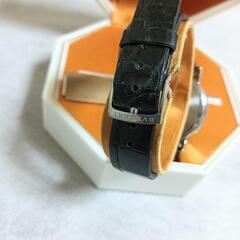 美品。BVLGARI　ソロテンポST35S ネイビー文字盤　ラグBVLGARI　腕時計の画像