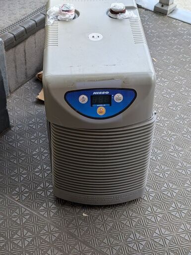 水槽用クーラー 動作良好 接続タケノコつき NISSO ニッソー アクア