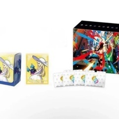 メガブレイブ ポケモンセンターセット サプライのみデッキシールドリーリエ パックなし　4セットの画像