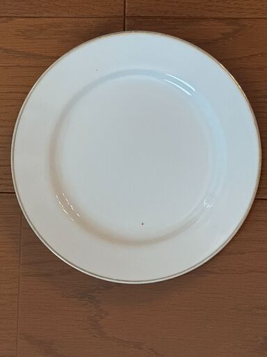 21cm》Ichisa China製の白磁のお皿_G【2枚組】 (chun_san) 千里