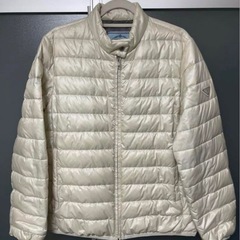 購入証明付‼️ PRADA(プラダ) ロゴプレート　ダウン　サイズ46の画像