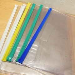 カラーソフトクリヤーケース（マチなし）23枚セットの画像