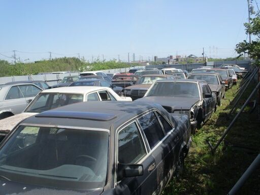 オールドMベンツ126専門リサイクル-ボルト一本より販売発送リサイクル日本から世界市場へ