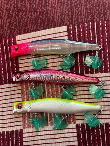 【値下げ】メガバス カゲロウ124F 3本セット メガバス\カゲロウ124f／3本セット (Mr.Buu) 北習志野のその他の