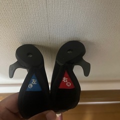 登山　杖　ピンク色 2本セットの画像