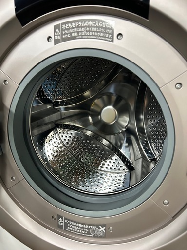 シャープ　ドラム式洗濯乾燥機　7キロ　2025年式