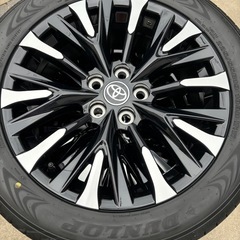 ※新車外し　40系アルファード ヴェルファイア　純正エグゼクティブホイールタイヤセット　225/55/r19の画像