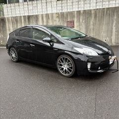H25 後期プリウスSツーリング　車検付きの画像