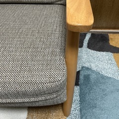 ニトリパーソナルソファー（マイス）ヘッドレスト付きの画像