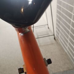 TESTACH テスタッチ ロードバイク フレーム アルミ カーボンバック 傷多 ジャンク扱の画像