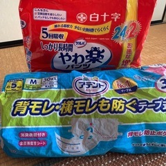 白十字やわ楽パンツとアテントテープ式セットの画像