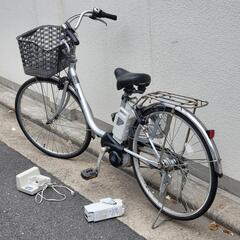 ダンロップ 電動アシスト自転車 シルバー　手渡し PELTECH 送料無料 完成車発送 電動アシスト 自転車 20インチ