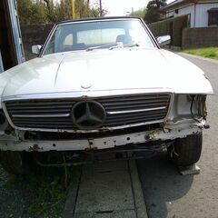 Mベンツ107-560SL.リサイクル.レストア-べ-ス及び部品取り-書類あり車の画像