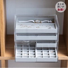 【無印良品】高見え◎ベロアジュエリーケース3点セットの画像