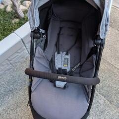 コンビ Thruller スルーラー 3輪ベビーカー バギー シルバーグレーの画像