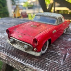 ブリキの自動車(現状車)の画像