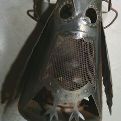 ふくろうの吊り下げ「金属製」の画像
