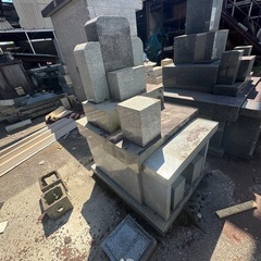 100トン超　御影石 墓石 お墓 石碑 石端材 廃材　まとめ売りの画像