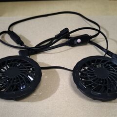空調作業服　サイズ２ⅩＬ　7cmファン付の画像