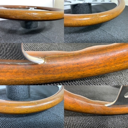 送料無料・即日発送】MOMO スーパーインディ ウッドステアリング 34