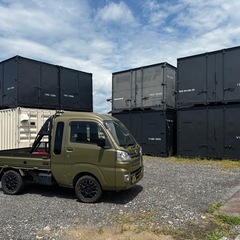 限定1個！グレーコンテナ！ガレージ！倉庫！薄いグレー色！の画像