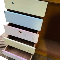 レトロ ファンシー 棚  引き出しの画像