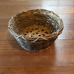 ざるかご　20センチの画像