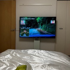 テレビ台 WALL 壁寄せ テレビスタンド V2E ロータイプ 32〜60v対応の画像