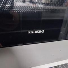 IRIS OHYAMA電子レンジ　黒の画像