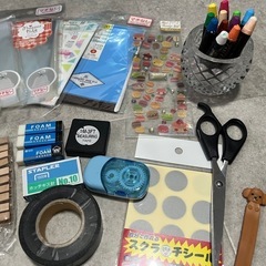 文具、ラッピング等詰め合わせの画像