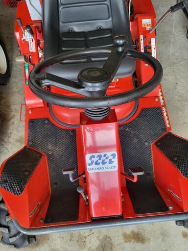 乗用草刈り機 サンケ－ AT 修理済 現状品