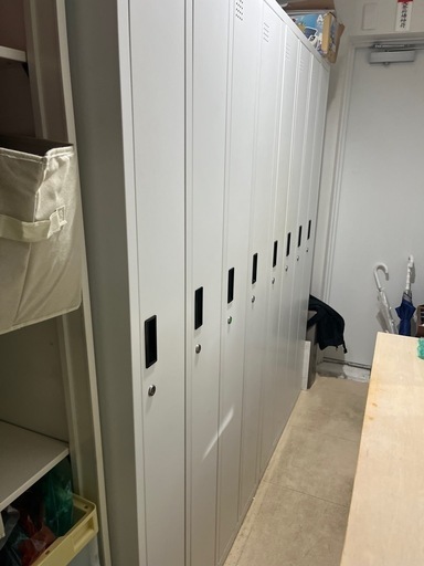 スマイルOAスチールロッカー4連4人用